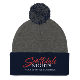 Scottsdale Nights Pom Pom Beanie - Multiple Colors Available